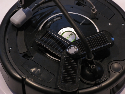 Roomba with Solar Charger
