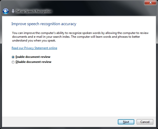 Speech Recognition Accuracy Improvement